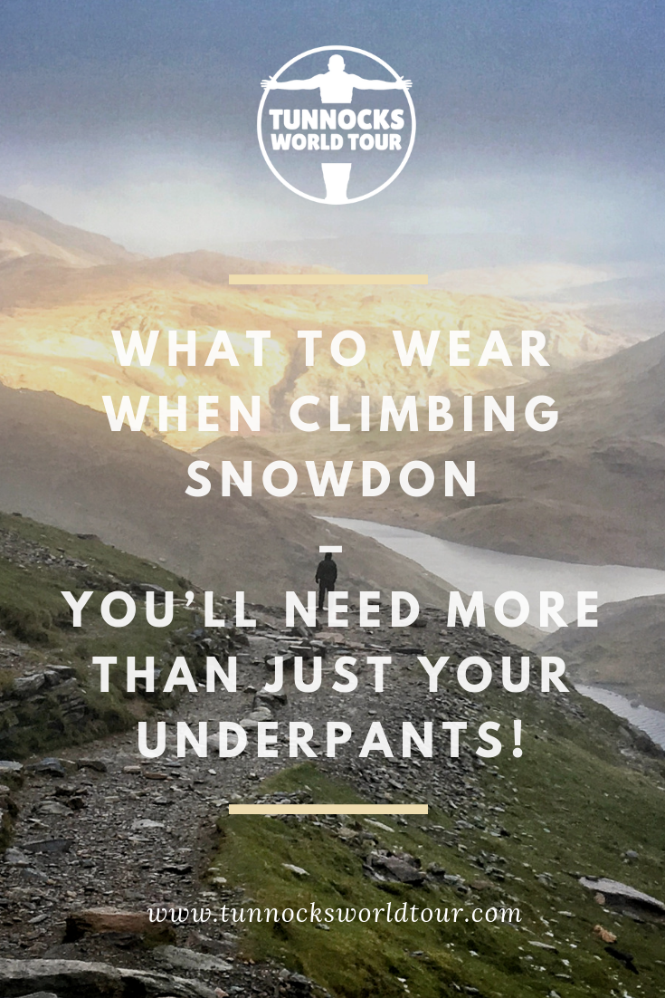 What to wear when climbing Snowdon